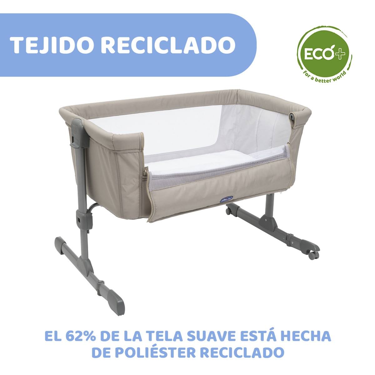 Berço de Co-Sleeping Next2Me Essential Castanho-3