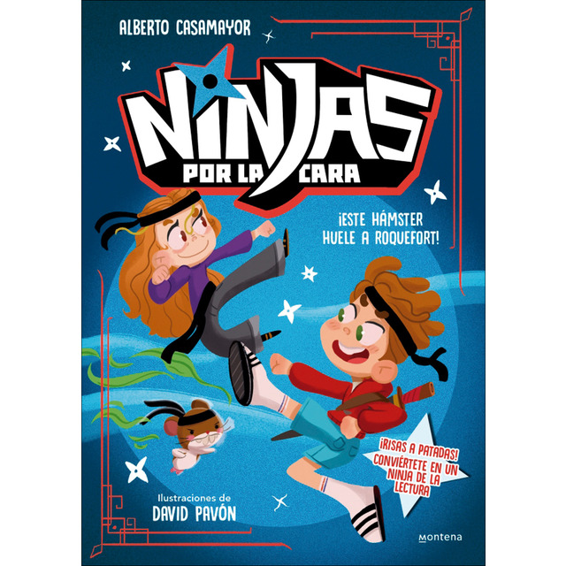 Imagen 0 de Ninjas por la cara 1 - ¡Este hámster huele a roquefort!: Cómic para primeros lectores. Para niños de 6-7-8 años  (Tapa blanda)