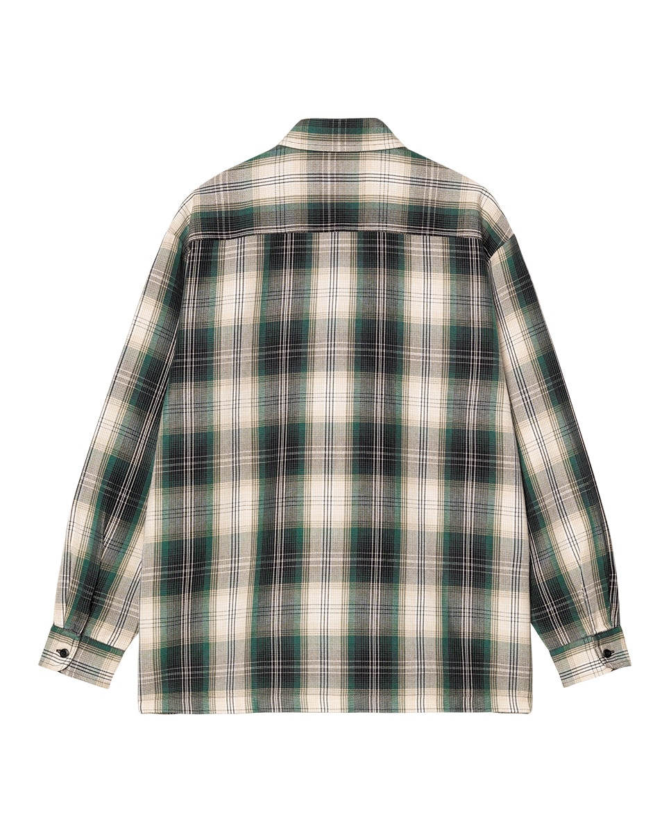 Camisa Blanton Shirt de Manga Comprida Verde-5