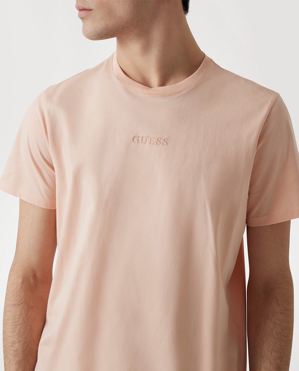 T-shirt com manga curta Rosa-3