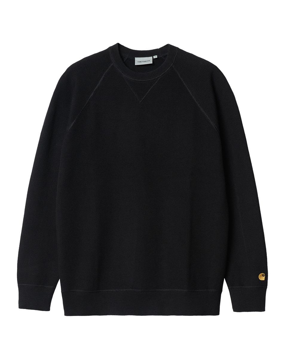 Camisola de Malha Chase Sweater Preto-4