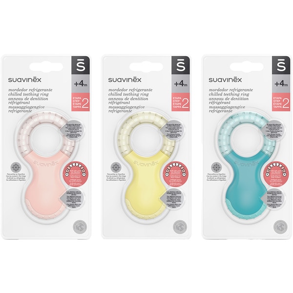 kühlender Beißring +4 Monate in verschiedenen Farben 1 Einheit