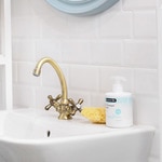 natural baby bath sponge bag 1 each