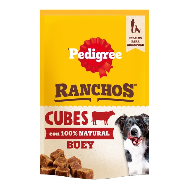 Imagen 0 de Snack para perros Pedigree Ranchos cubes buey 70 g