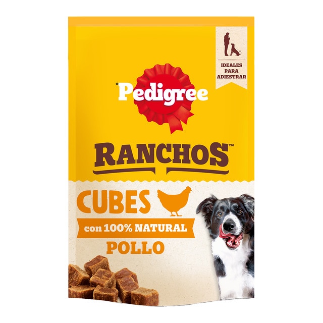 Imagen 0 de Snack para perros Pedigree Ranchos cubes pollo 70 g