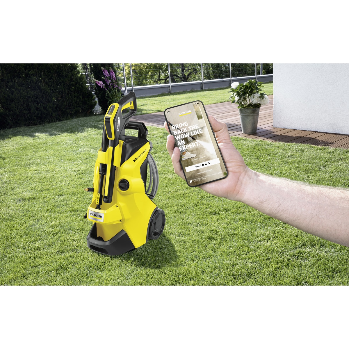 Hidrolimpiadora K4 Power Control Flex Amarillo-5