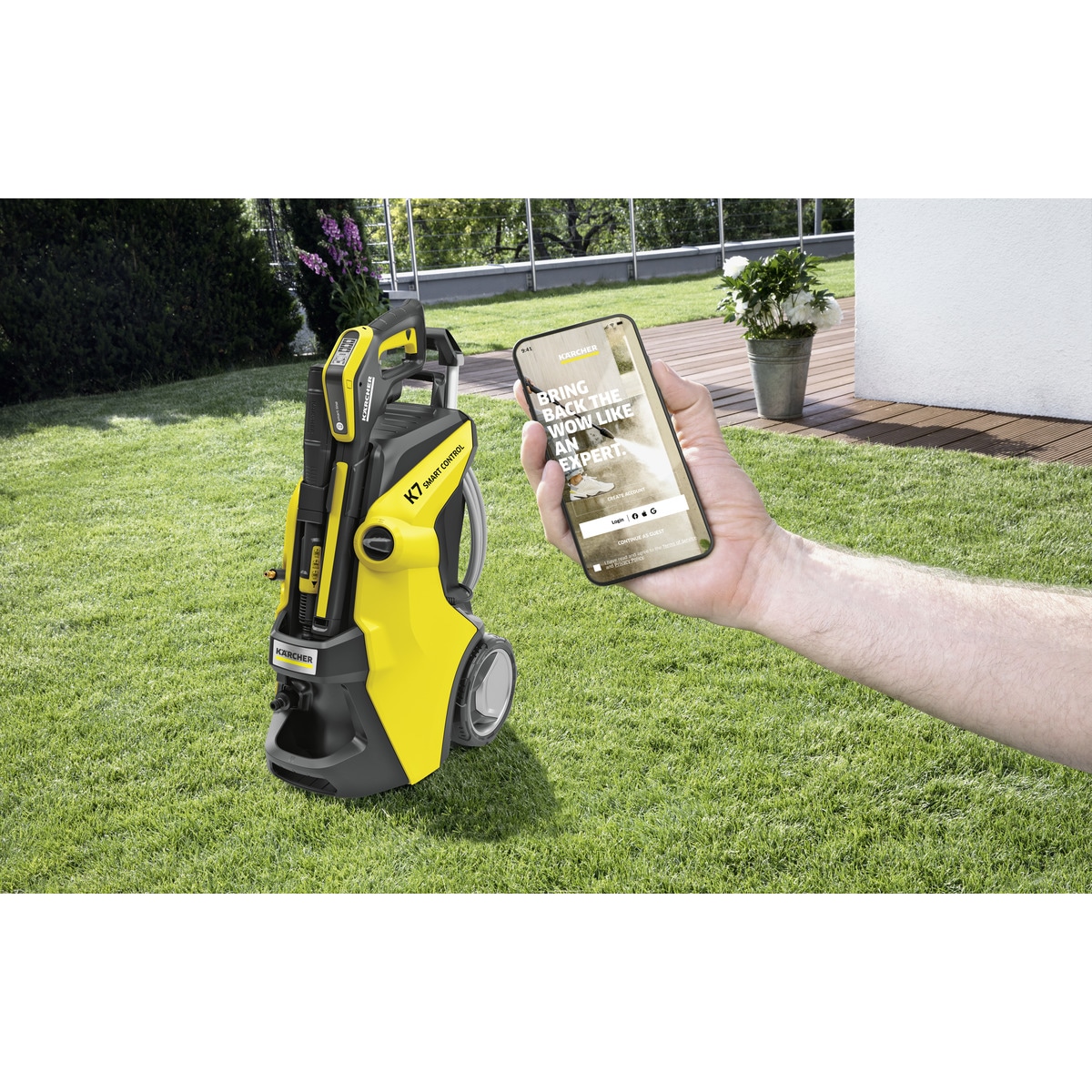Hidrolimpiadora K7 Smart Control Flex Amarillo-4