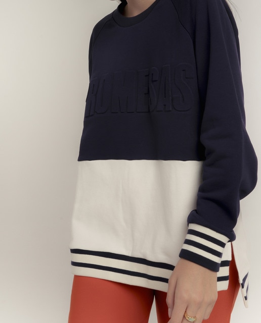 Imagen 0 de Sudadera de mujer bicolor Promesas