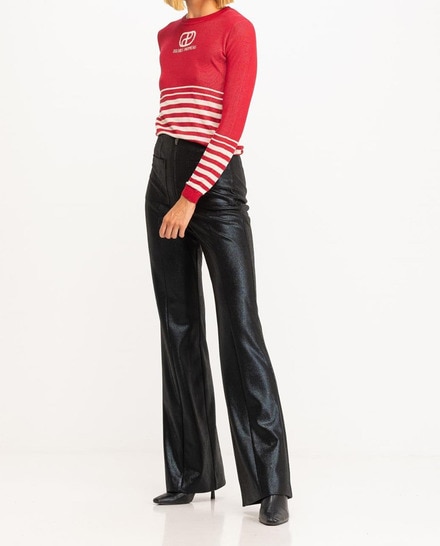 Pantalón de mujer flare con bolsillos — oferta en Primeriti