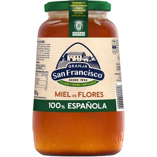 miel de flores tarro 1 kg - Granja San Francisco