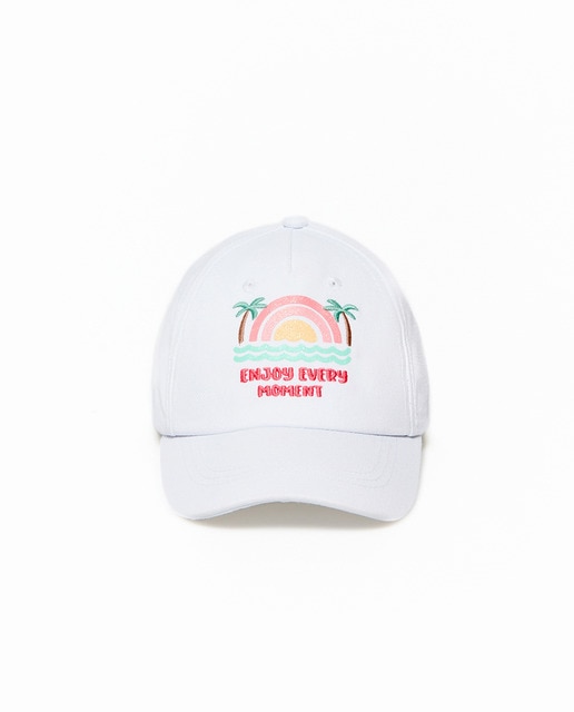 Imagem 0 de Boné com Estampado Tropical