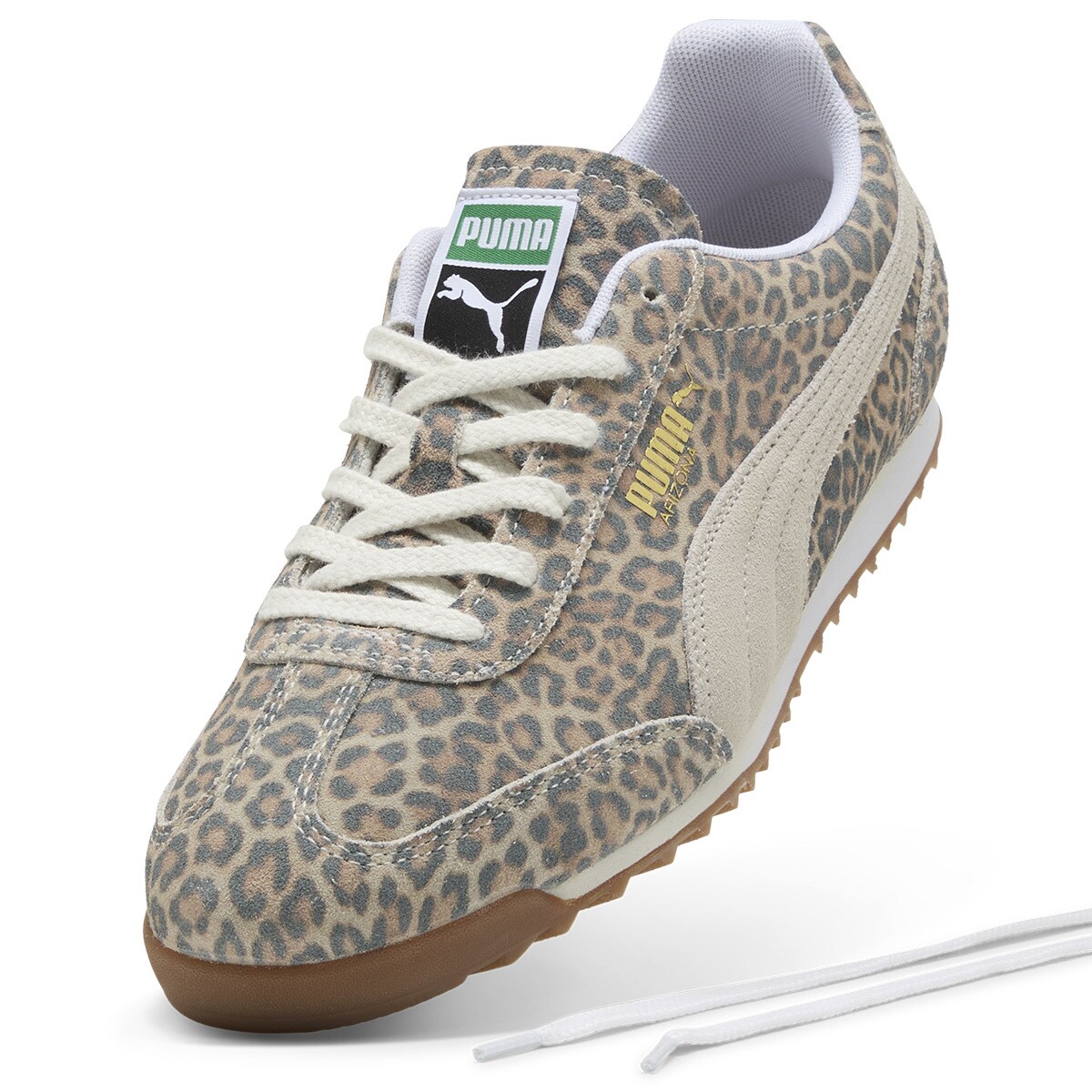 Sapatilhas Casual de Mulher Arizona Leo Castanho-6