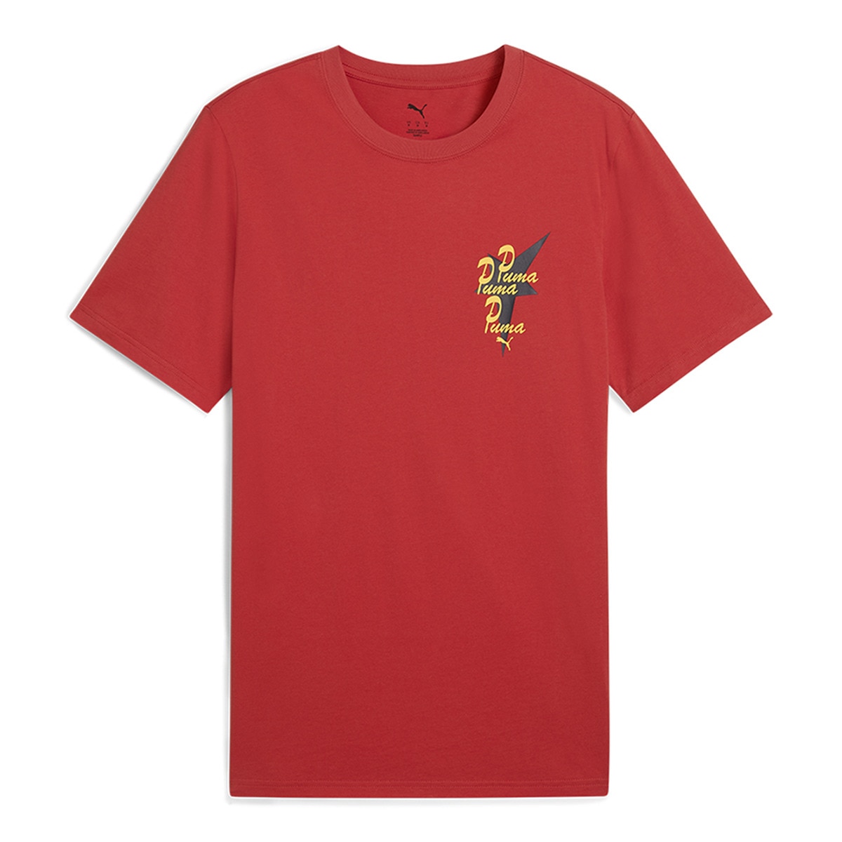 T-shirt de Homem Road To Unity Graphic Tee Vermelho-6