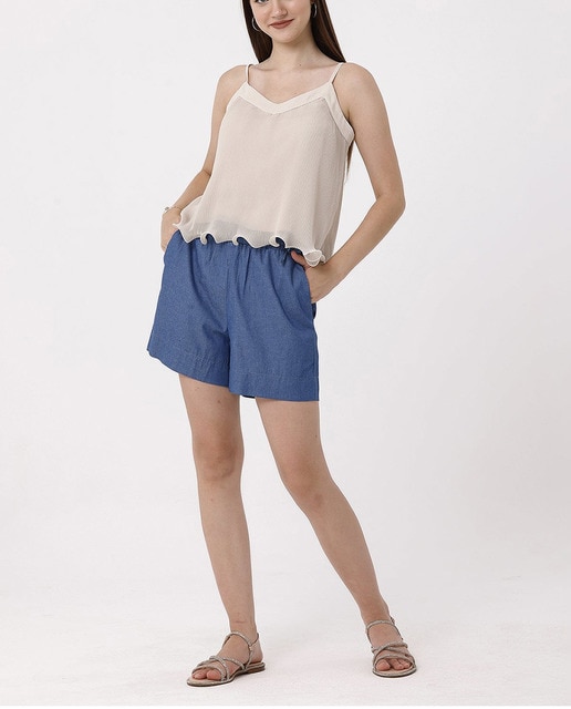 Imagen 0 de Pantalón de mujer corto de algodón