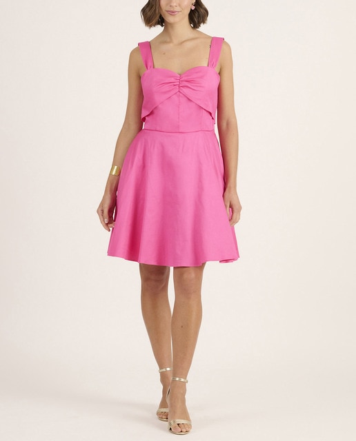 Imagen 0 de Vestido de mujer sin mangas con maxi lazo en la espalda