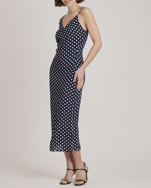 Imagen 0 de Vestido de mujer midi de tiras ajustables