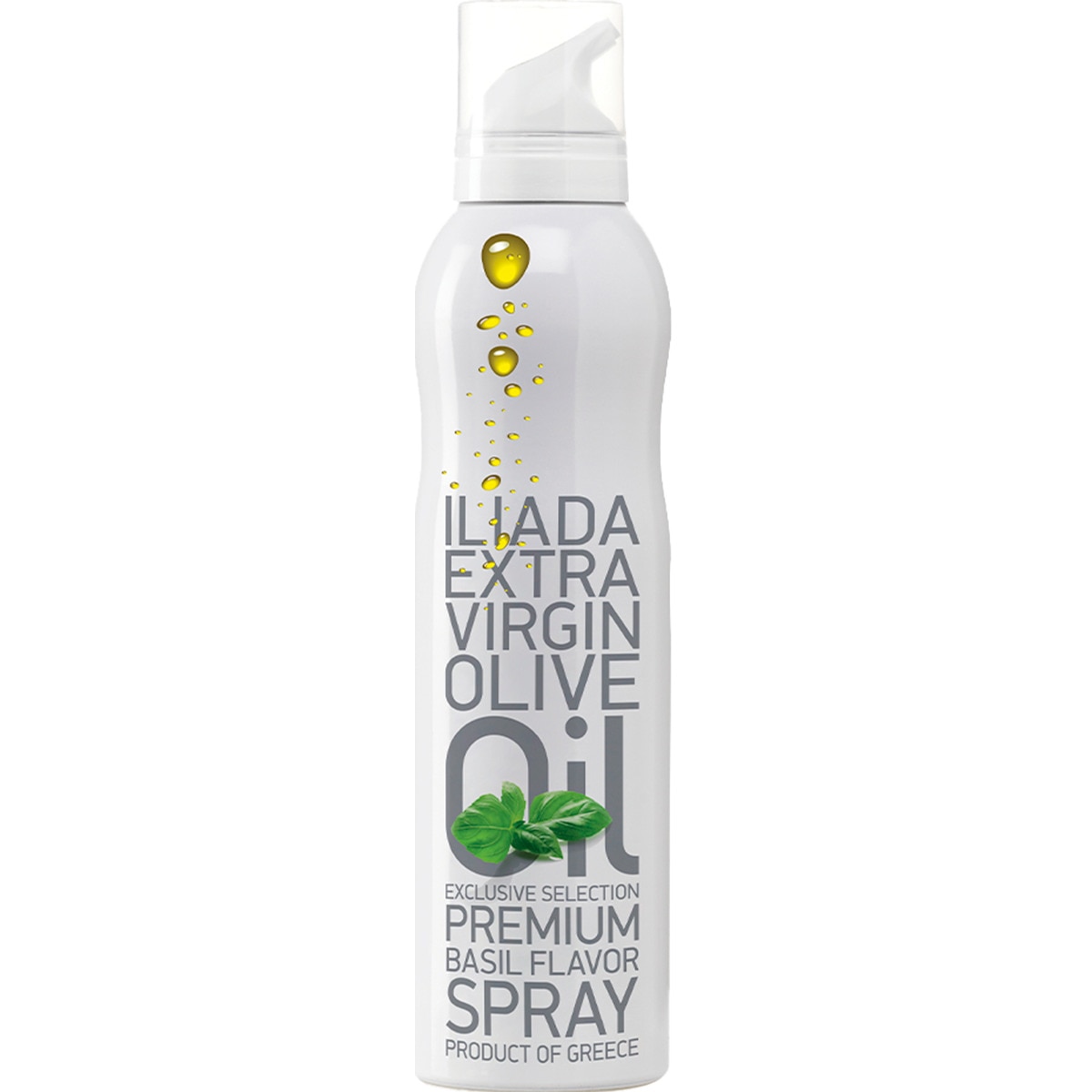 Azeite Virgem Extra com Manjericão Spray garrafa 200 ml