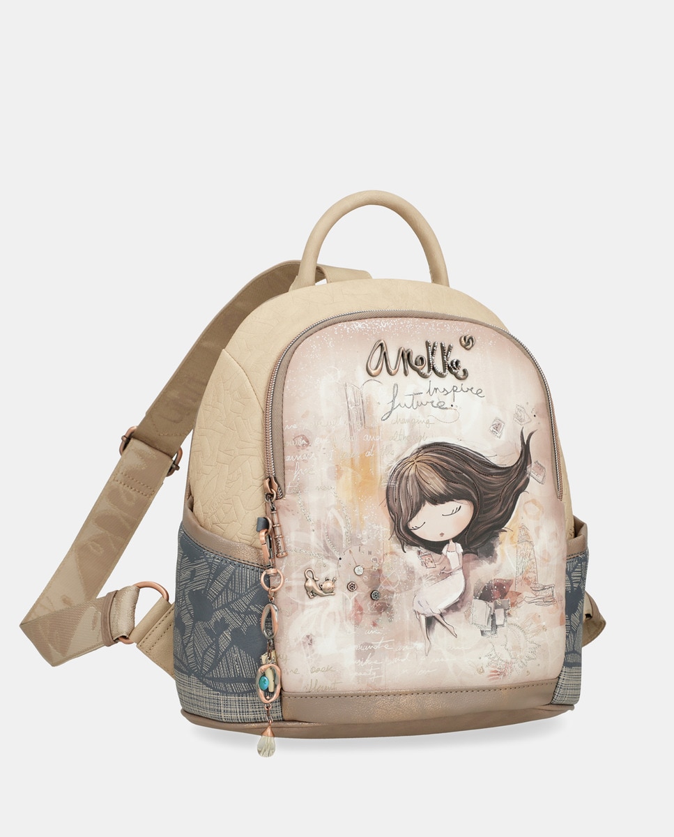 Mochila Antirroubo Memories Multicolor-2