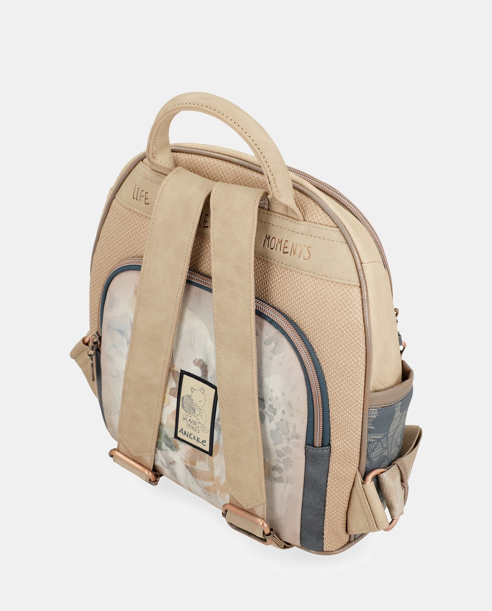 Mochila Antirroubo Memories Multicolor-4