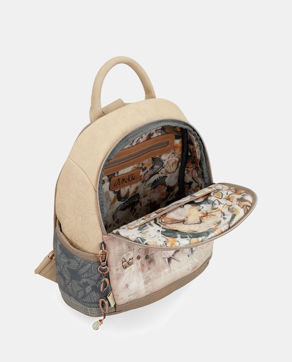 Mochila Antirroubo Memories Multicolor-5