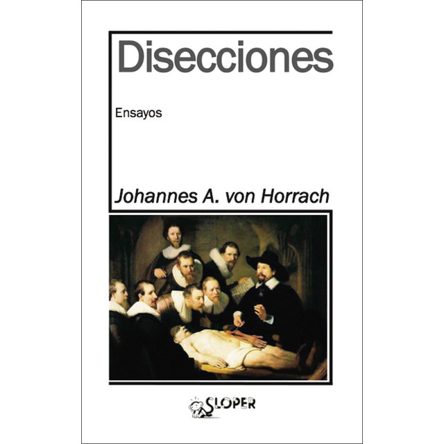 Imagen 0 de Disecciones (Tapa blanda con solapas)
