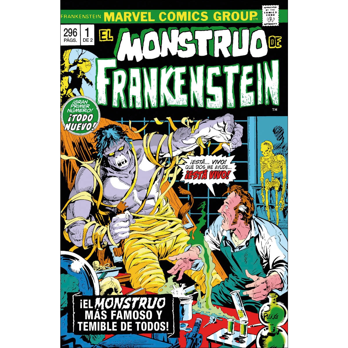 Tpb el monstruo de frankenstein 1 de 2 marvel 1