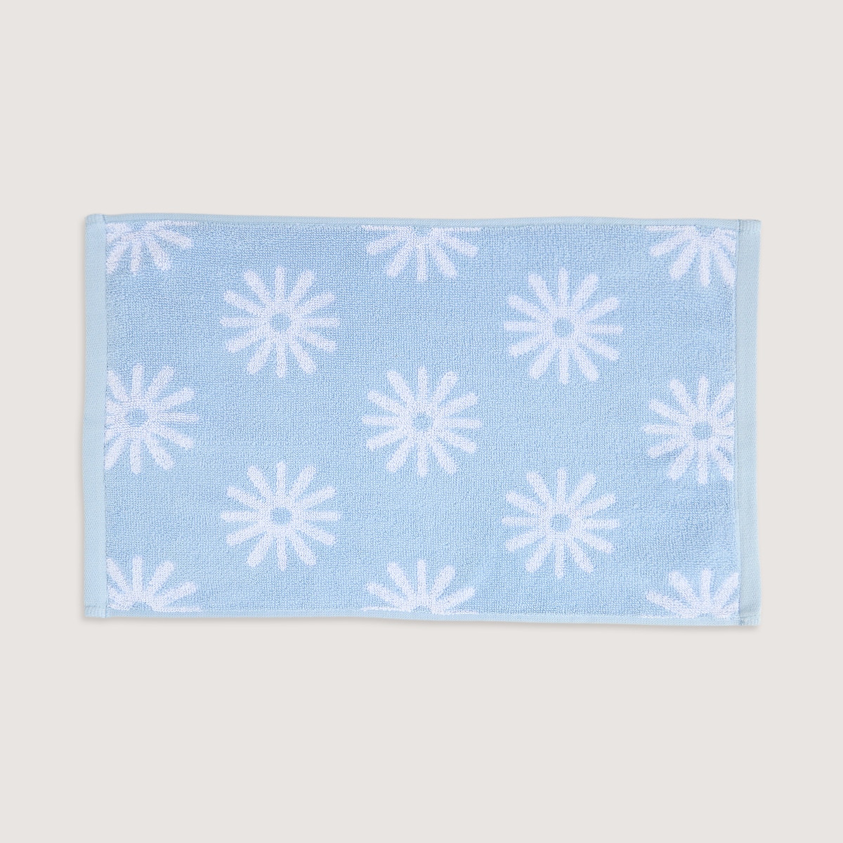 Toalha de Banho de Algodão Daisy - 450 g/m2 Azul-4
