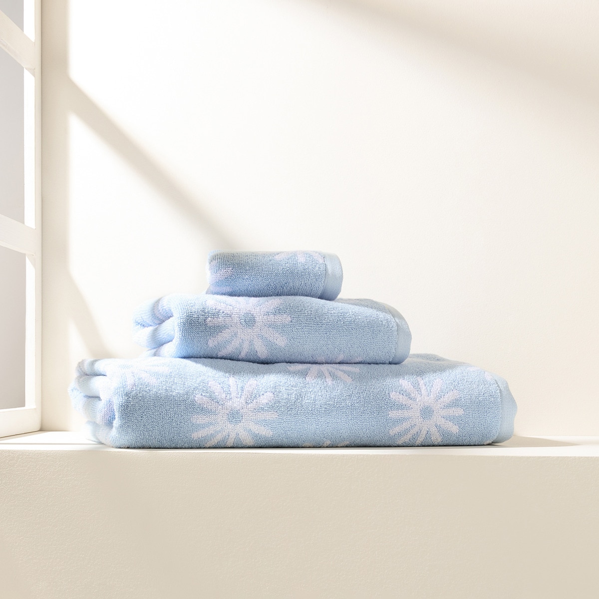 Imagen 0 de Toalla de baño algodón 450 gr/m2 Daisy Basics El Corte Inglés