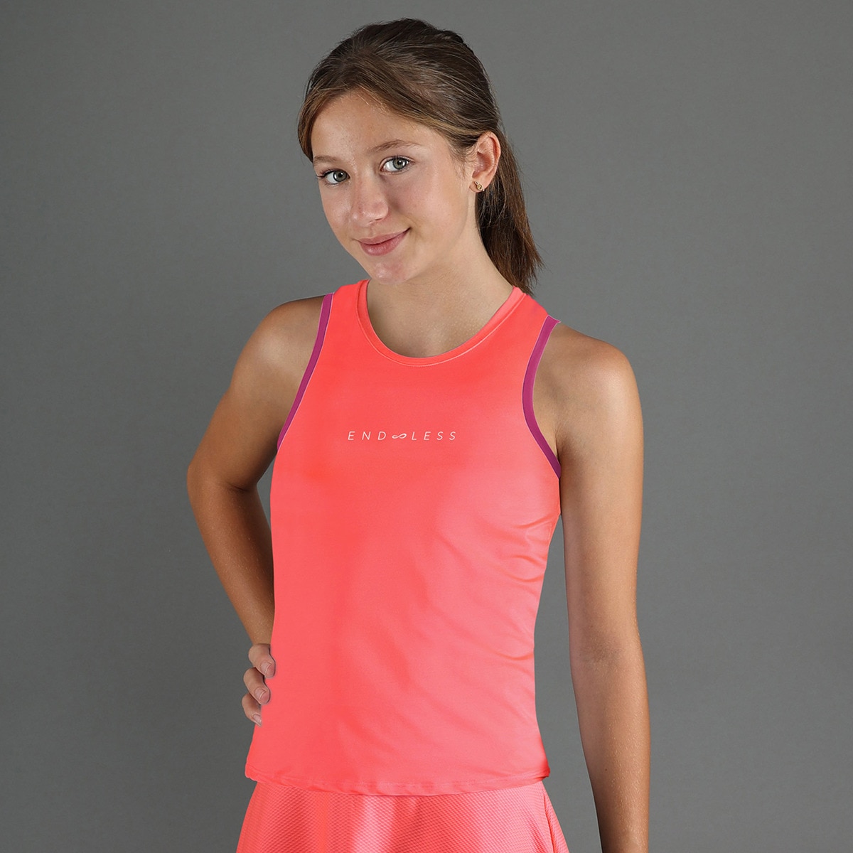 T-shirt de Menina Essential Kids Rosa-1
