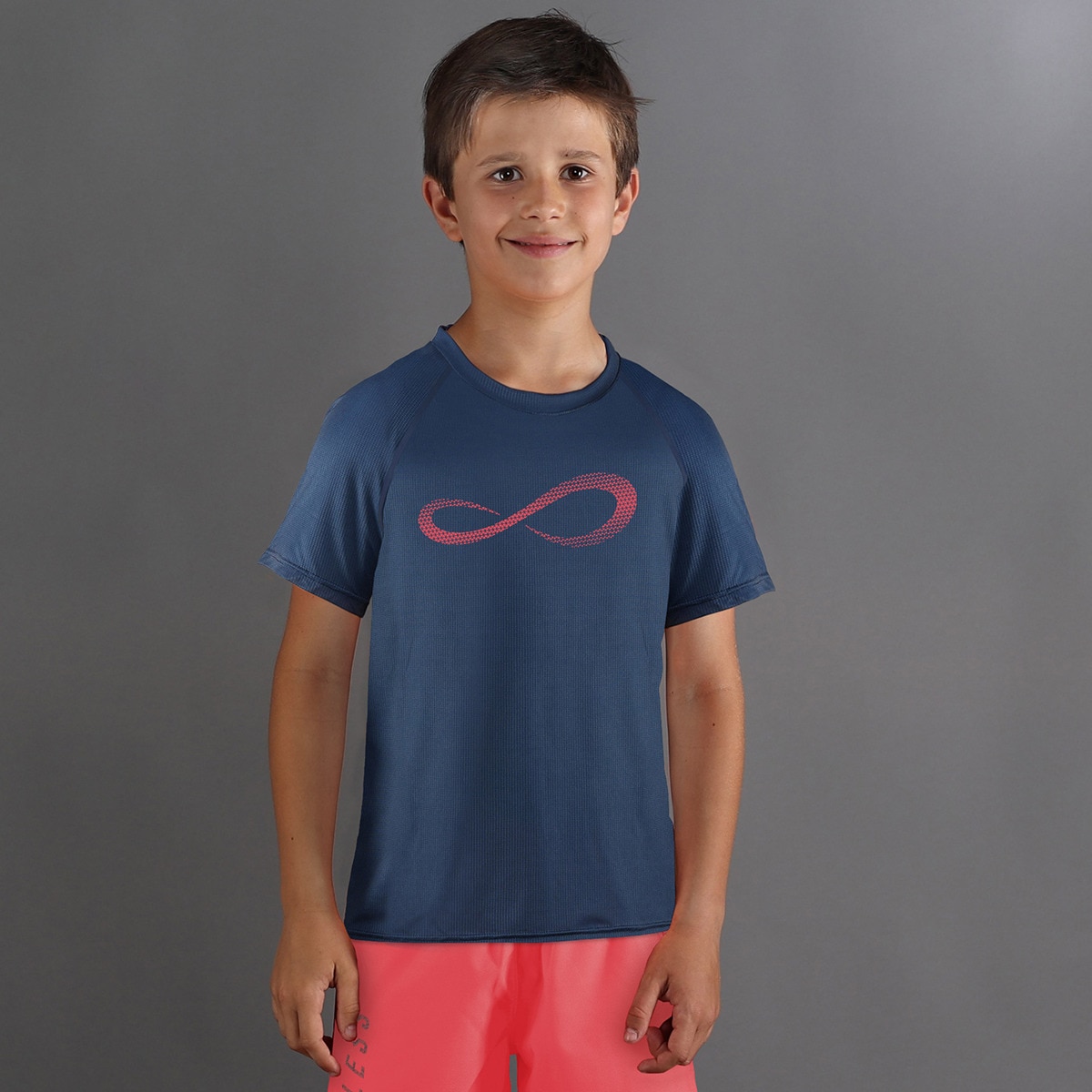 T-shirt de Menino Unlimited Diamond Kids Azul-1