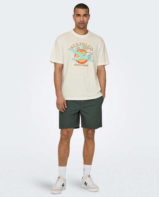 Imagen 0 de Pantalón bermuda de hombre regular fit