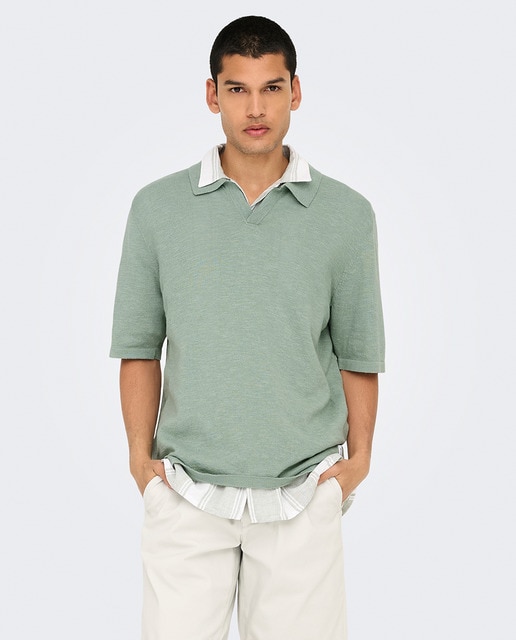 Imagem 0 de Polo de Malha Regular Fit