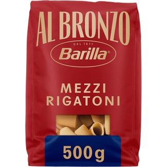 Mezzi Rigatoni Al Bronzo paquete 500 g - Barilla