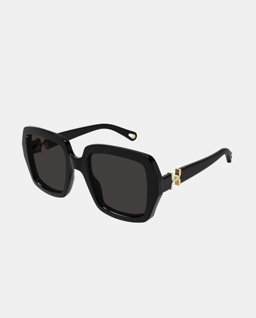 Imagen 0 de Gafa de sol de mujer rectangular en acetato reciclado