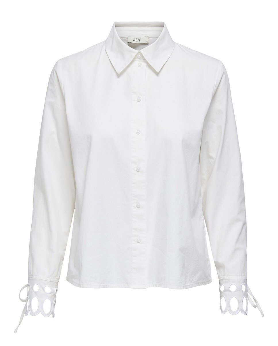 Camisa 100% algodão Branco-4