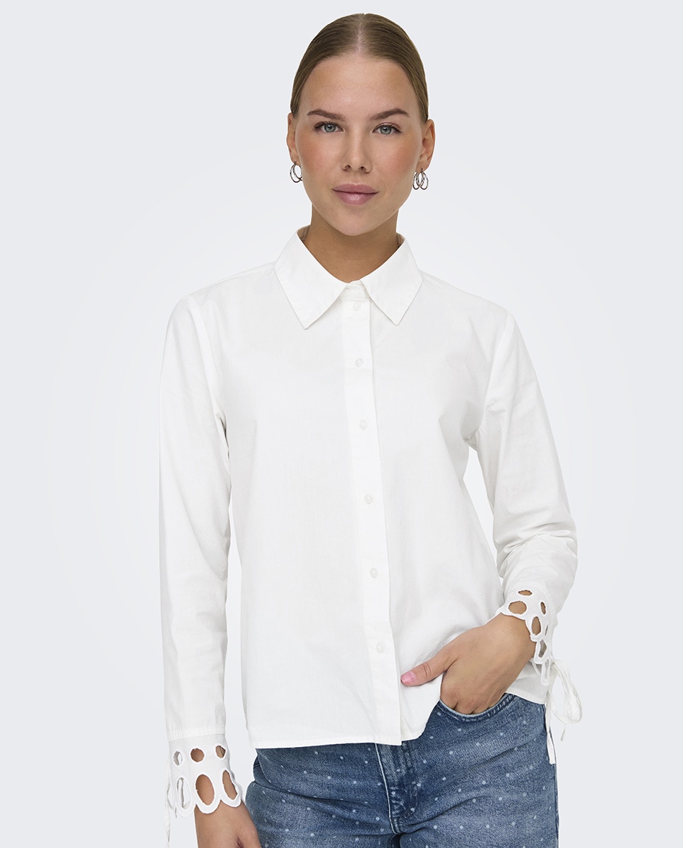 Camisa 100% algodão Branco-1