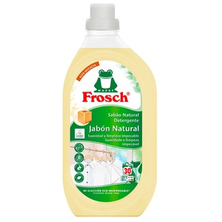 Detergente Roupa Máquina Liquido Sabão Natural embalagem 30 doses - Frosch