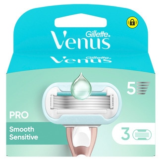 Recarga Lâminas Venus Pro Smooth Sensitive Recarga embalagem 3 unidades - Gillette