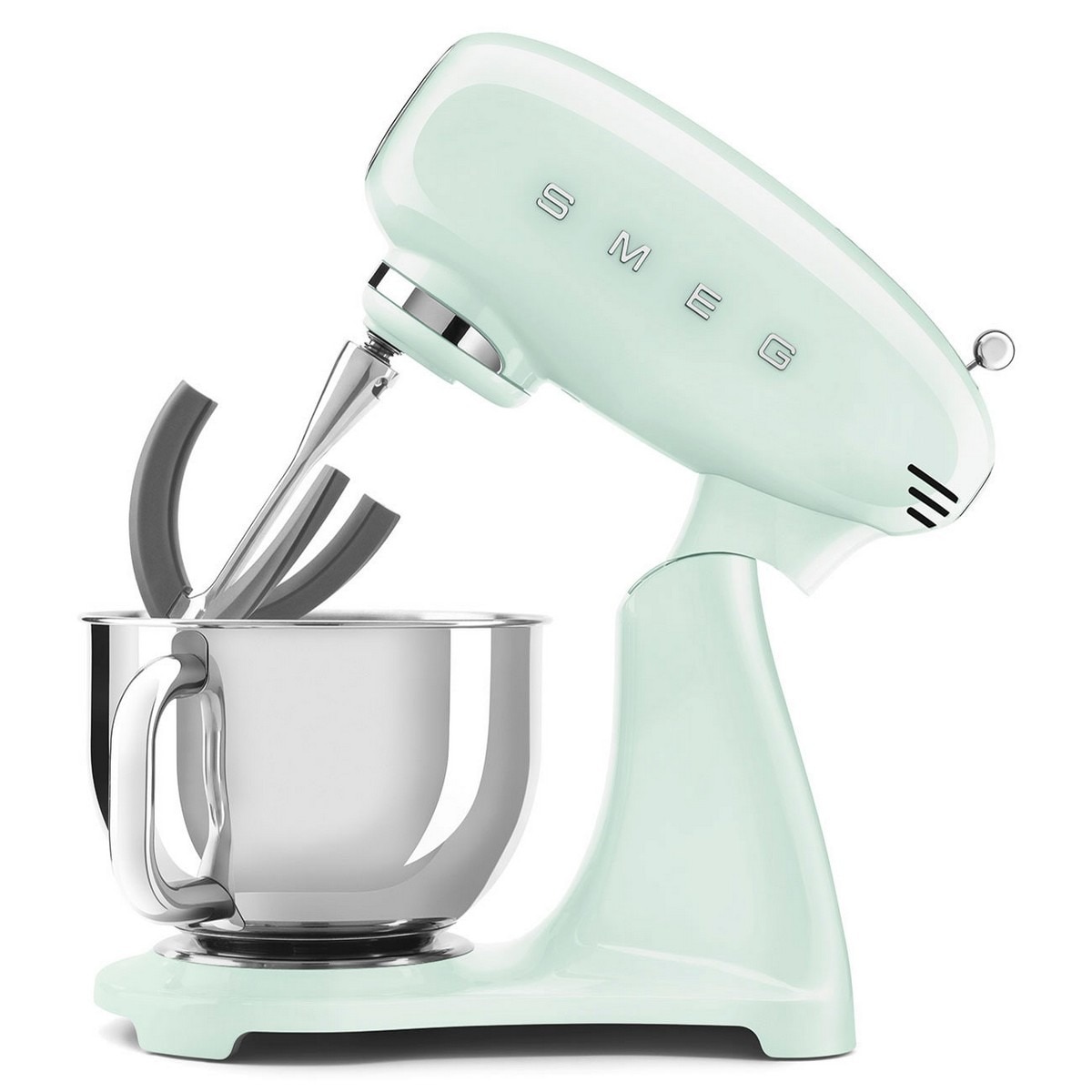 Batedeira com Taça Smeg Anni 50, de 800 W e Capacidade 4,8 Litros Verde Água-4