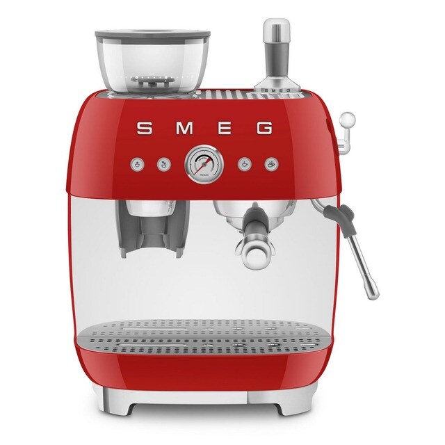 Imagem 0 de Máquina de Café Expresso Manual Smeg Anni 50, com Moinho, de 1350 W e de 15 bar