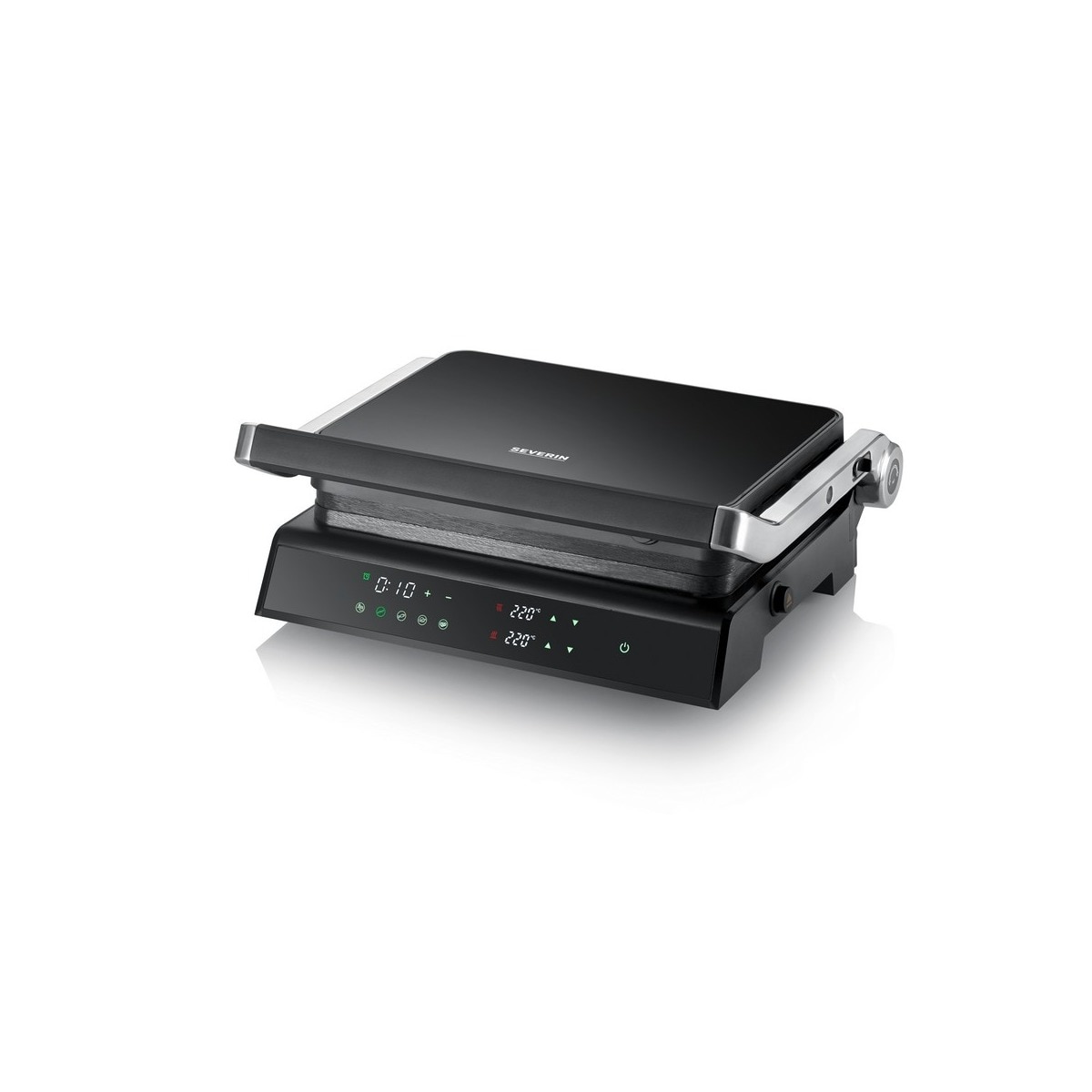 Grelhador de Placas Severin KG 2399 de 2000 W - Preto Preto-1