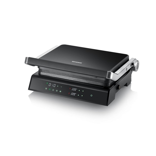 Imagem 0 de Grelhador de Placas Severin KG 2399 de 2000 W - Preto