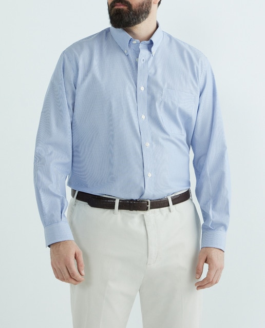 Imagen 0 de Camisa de hombre sport non iron tallas grandes