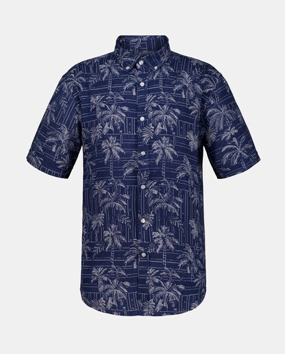 Imagen 0 de Camisa de hombre manga corta print hojas