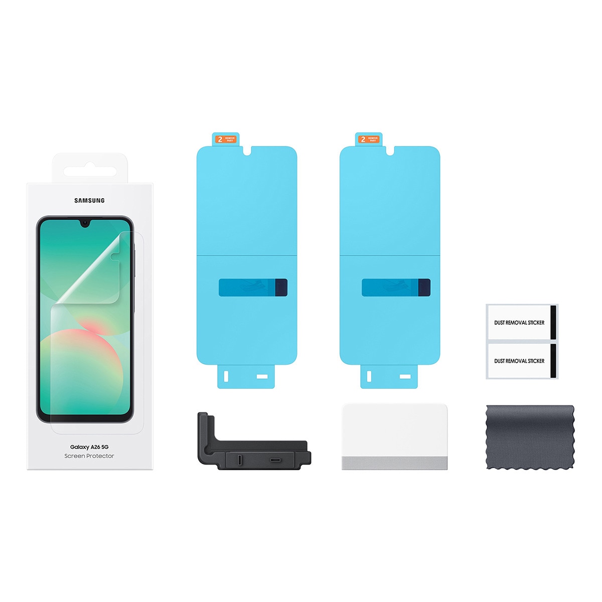 Protector de pantalla para Samsung Galaxy A26 Transparente-4