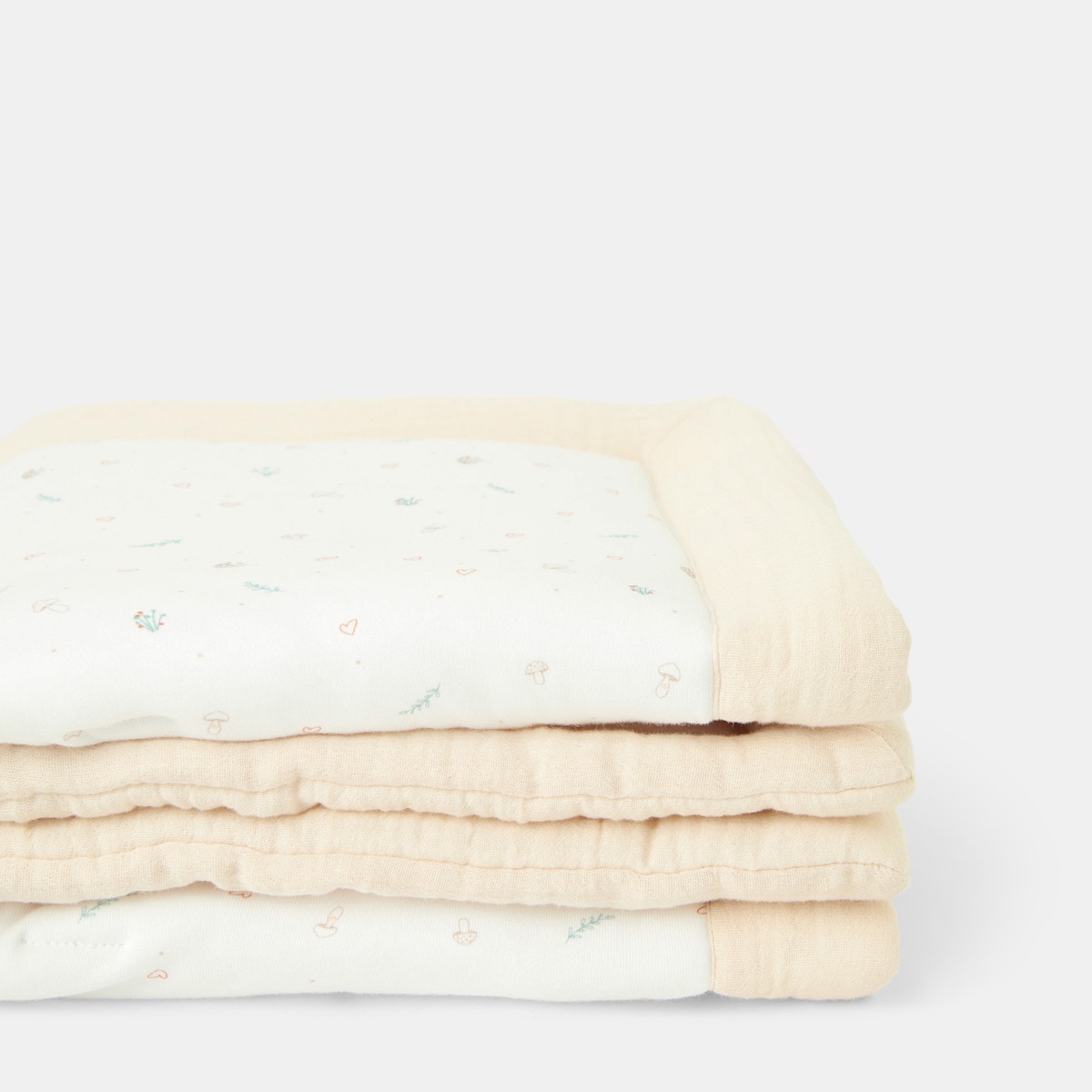 Edredão com enchimento Cotton Juice Baby Home Amore Canguro (disponível em vários tamanhos) Natural-1