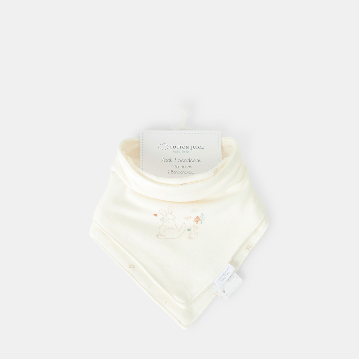 Pack de 2 Bandanas Amore Canguru Natural-3
