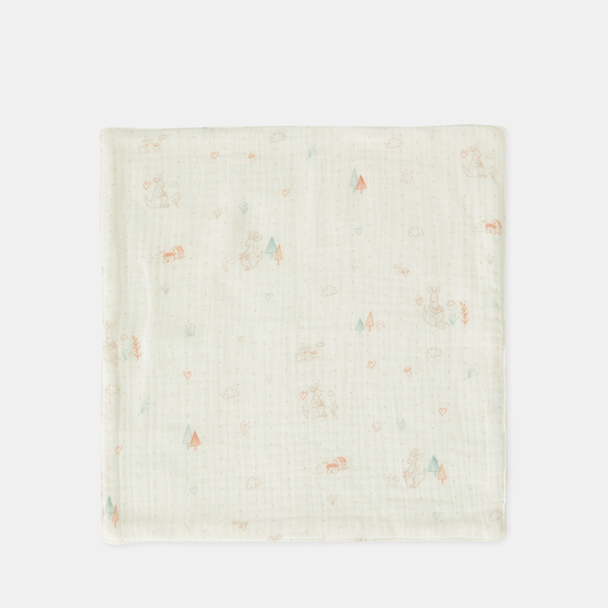 Pack de 3 Toalhas de Mãos Amore Canguru - 30x30 Natural-4