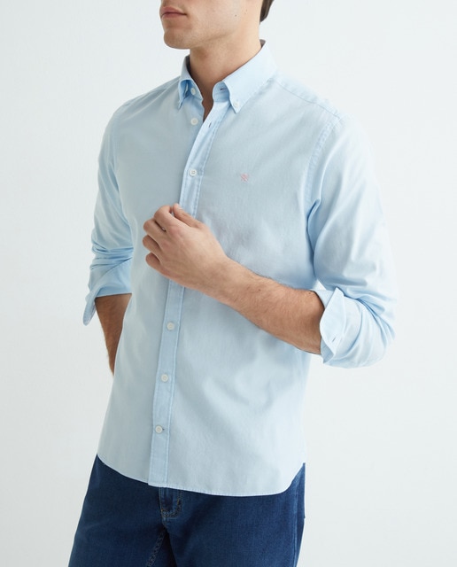 Imagen 0 de Camisa de hombre classic fit de oxford lisa
