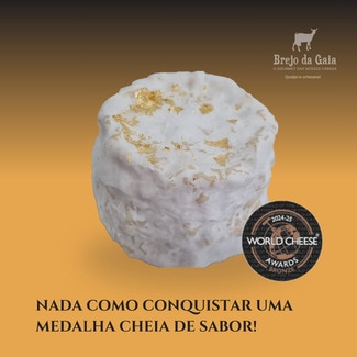 Queijo de Cabra Aurum unidade 200 g - Brejo Da Gaia